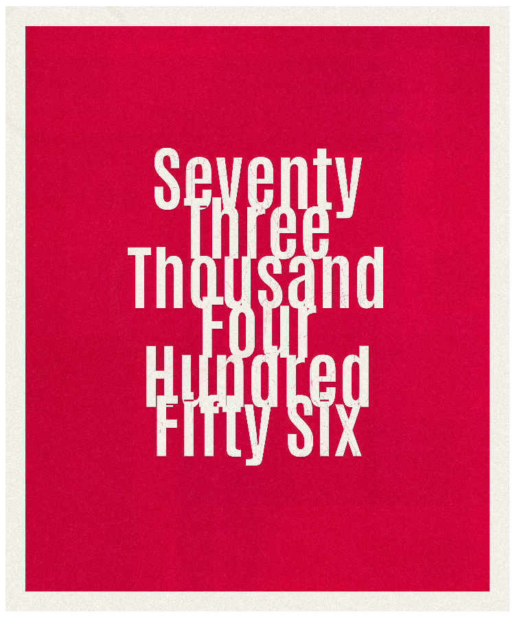 Count #73456