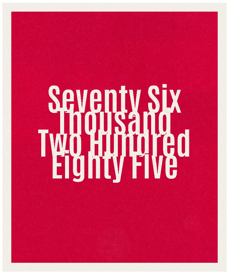 Count #76285
