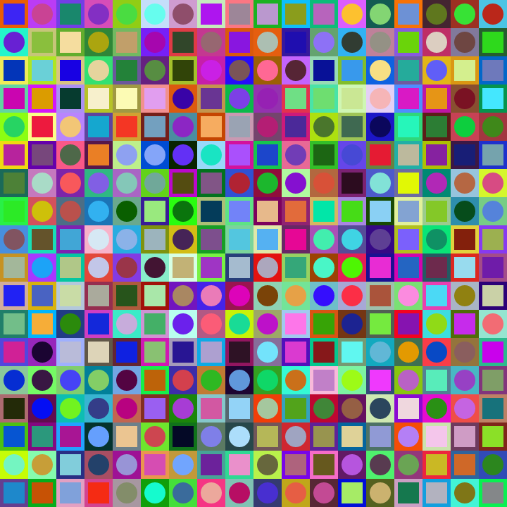 Square Dot Composition #286