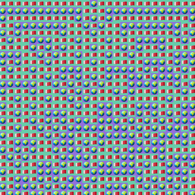 Elementary Cellular Emoji Automata #242