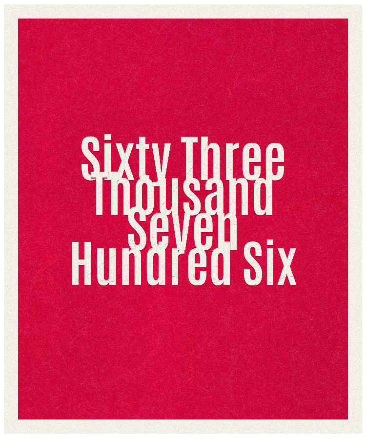 Count #63706