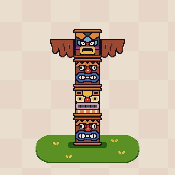 Tiki Totem  #49