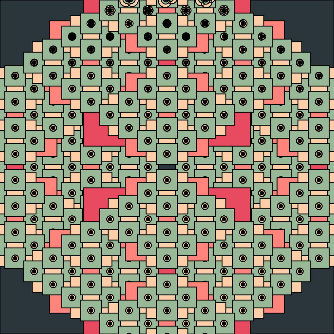 10 patterns 10 palettes #14