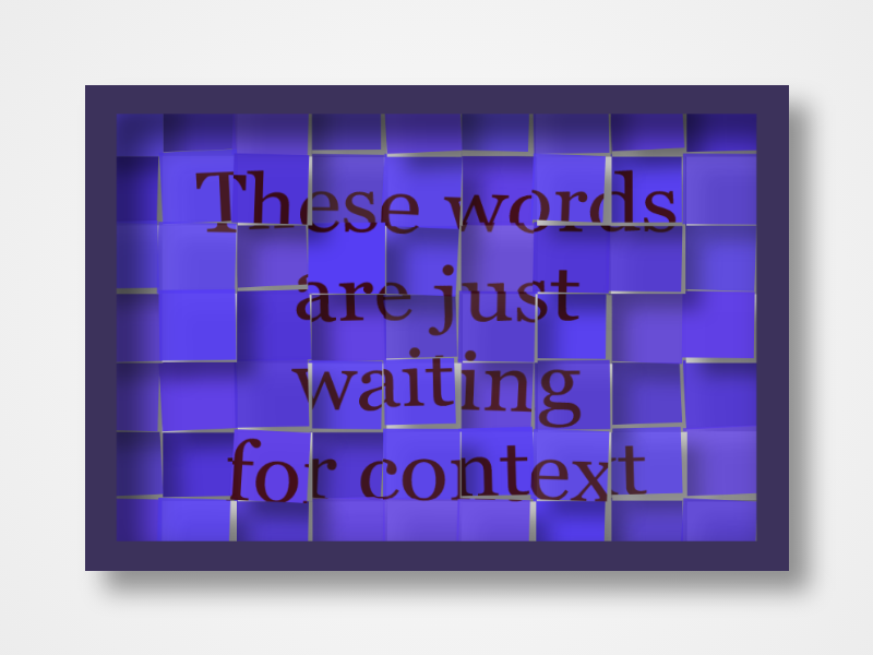 The Metaphor Machine #6985