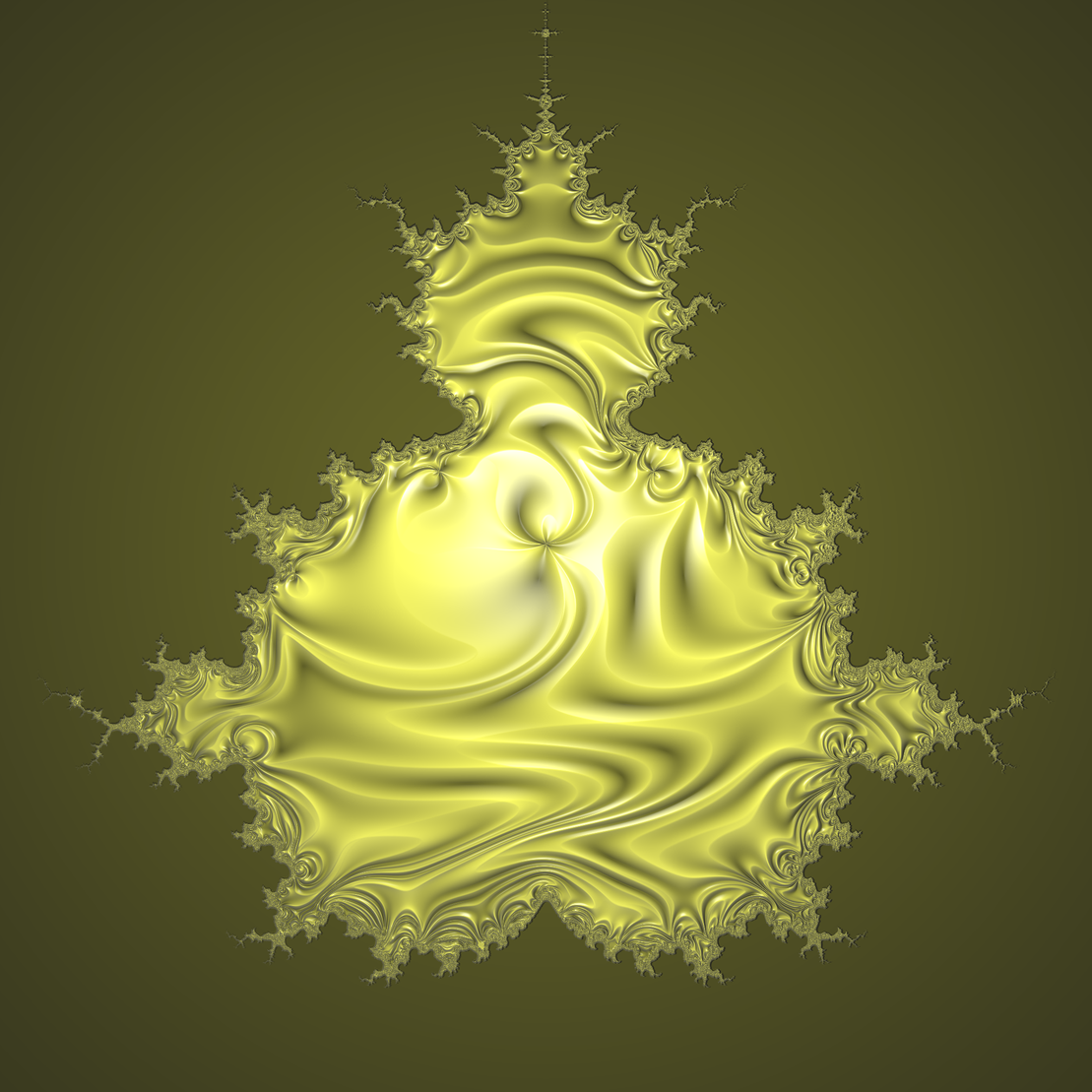 Warped Mandelbrot Fractal #14