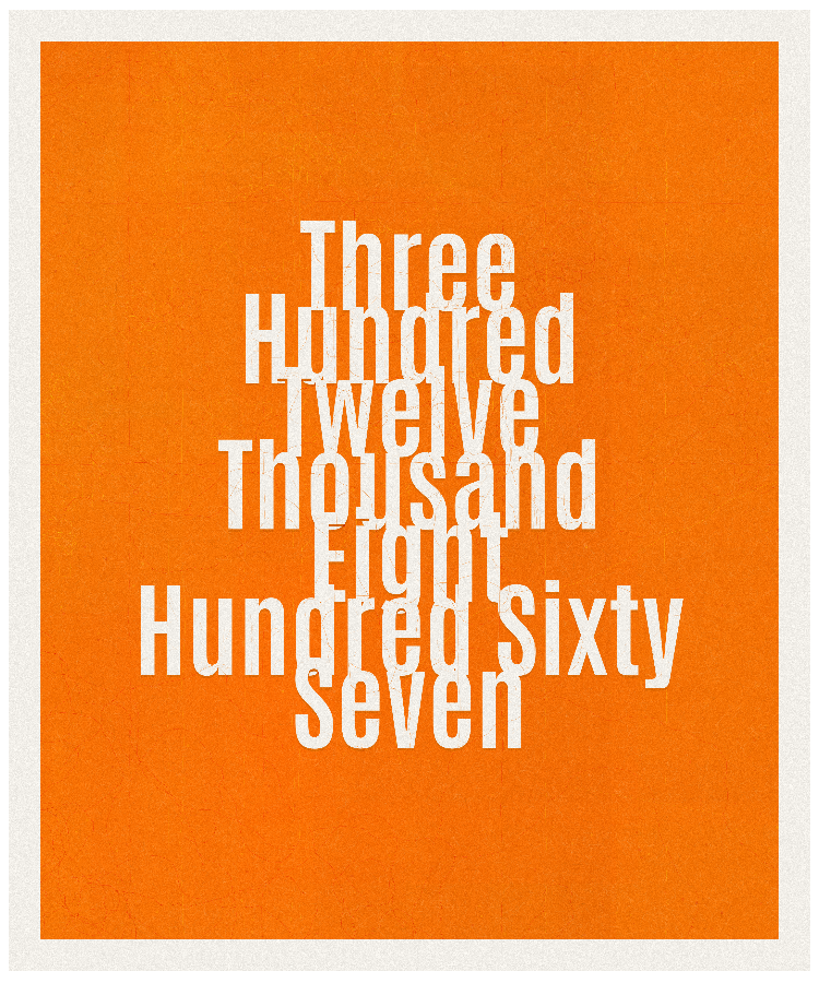Count #312867