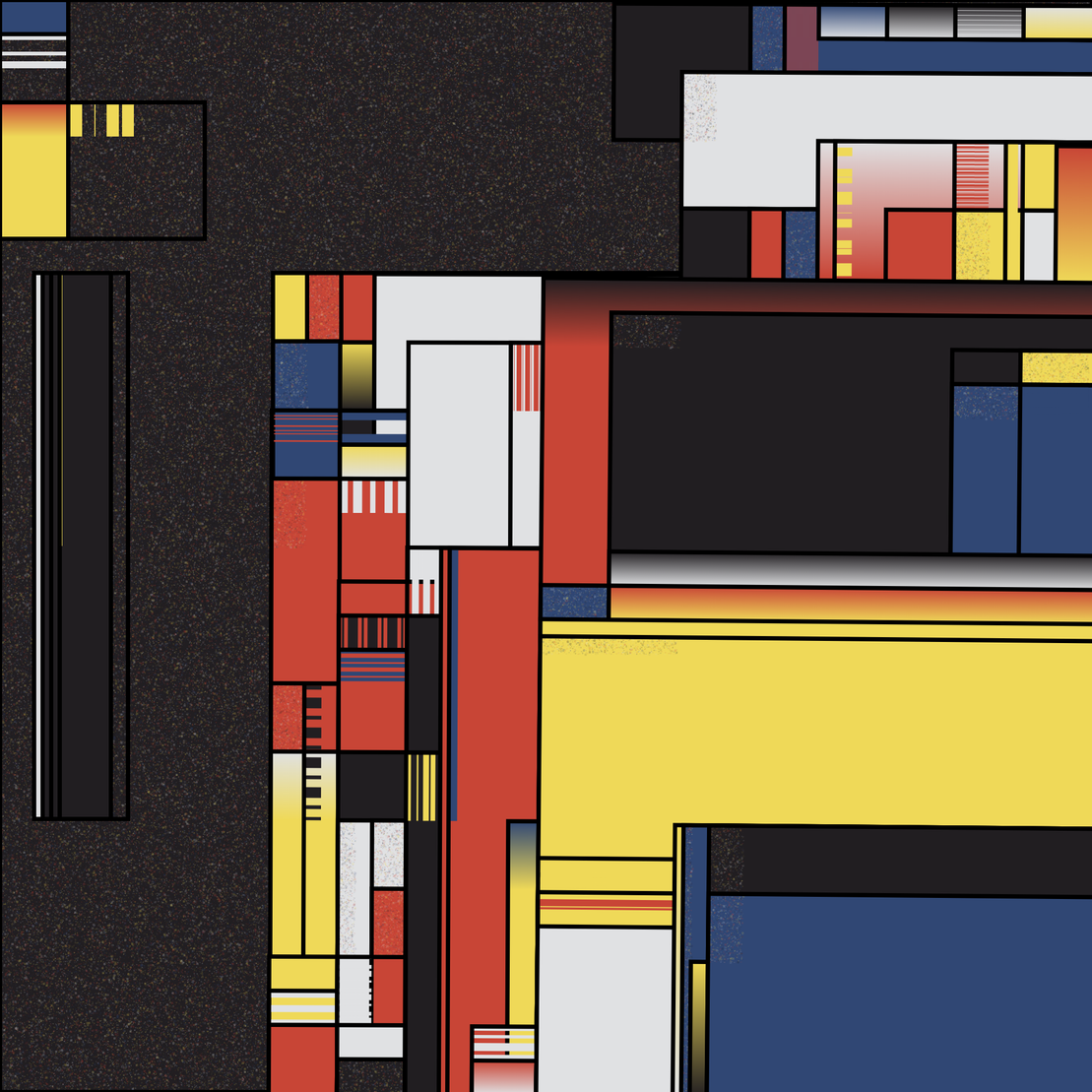 Agricultural Landscapes - Mondrian Edition #22