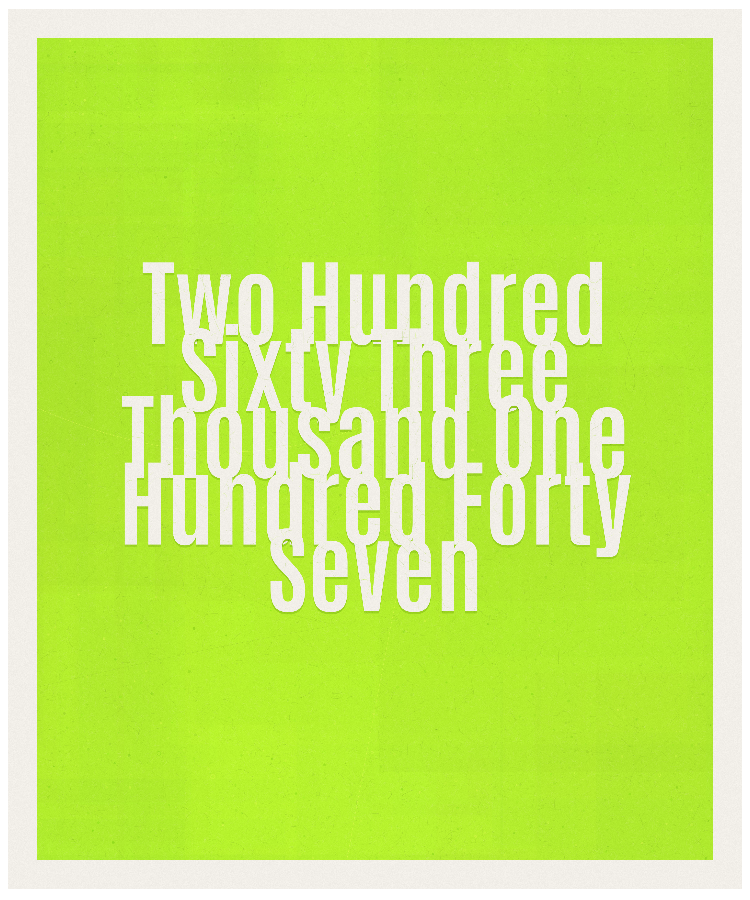 Count #263147