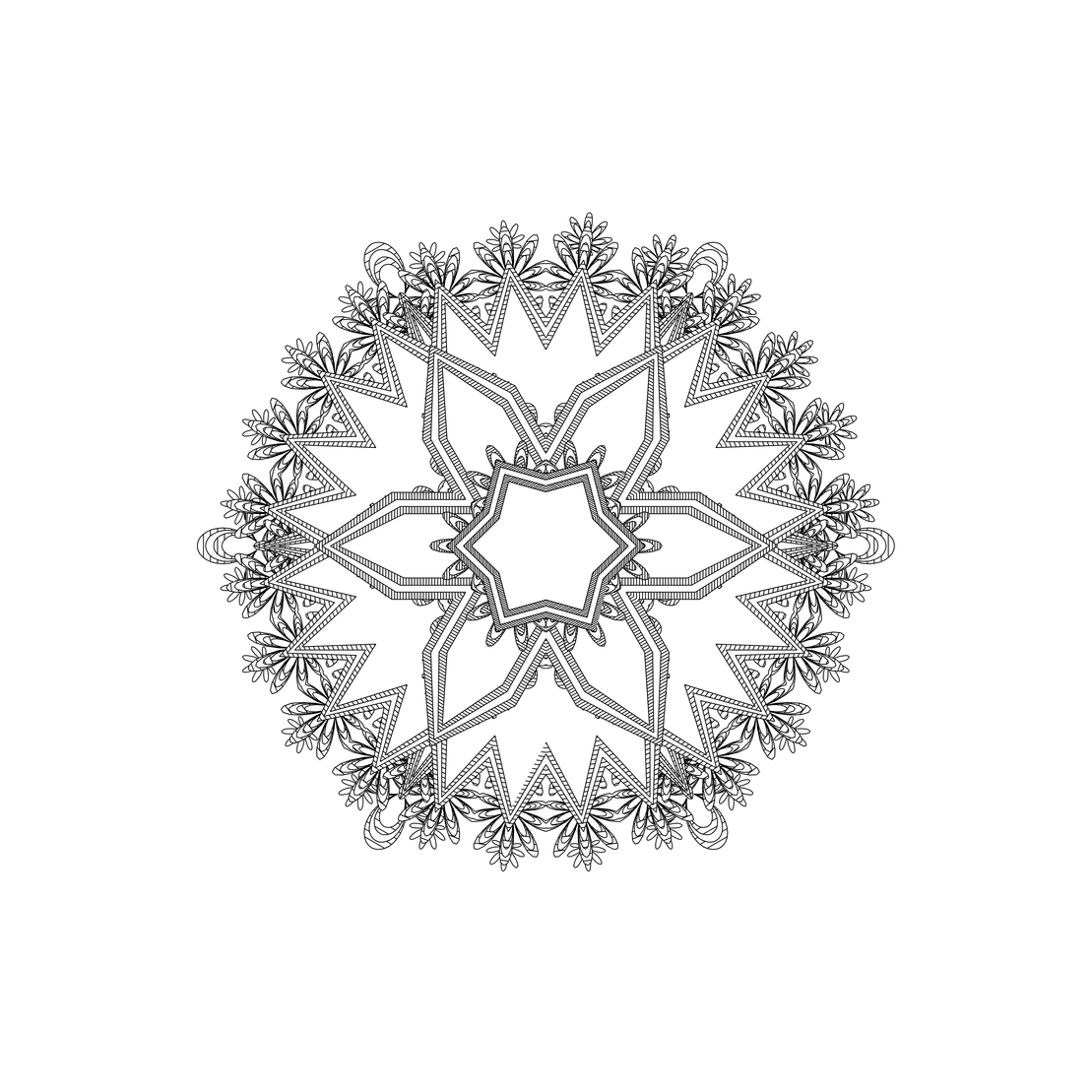 LL21 Mandala #176