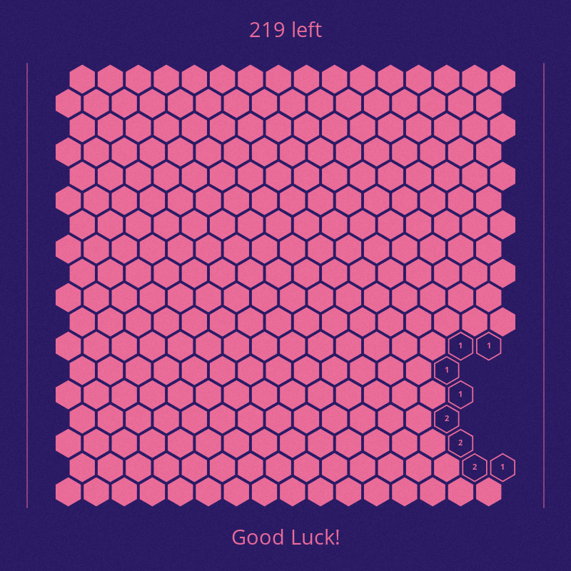 Tessellated Minesweeper | Game #3