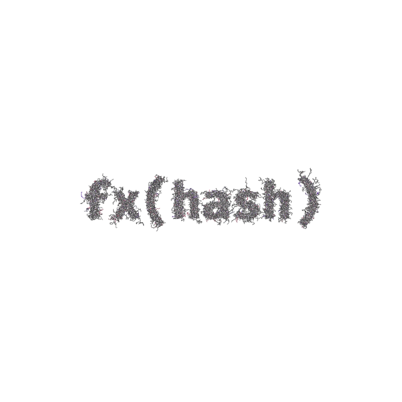 FXHASH Logo with Features #166