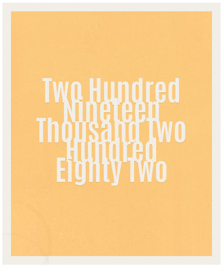 Count #219282