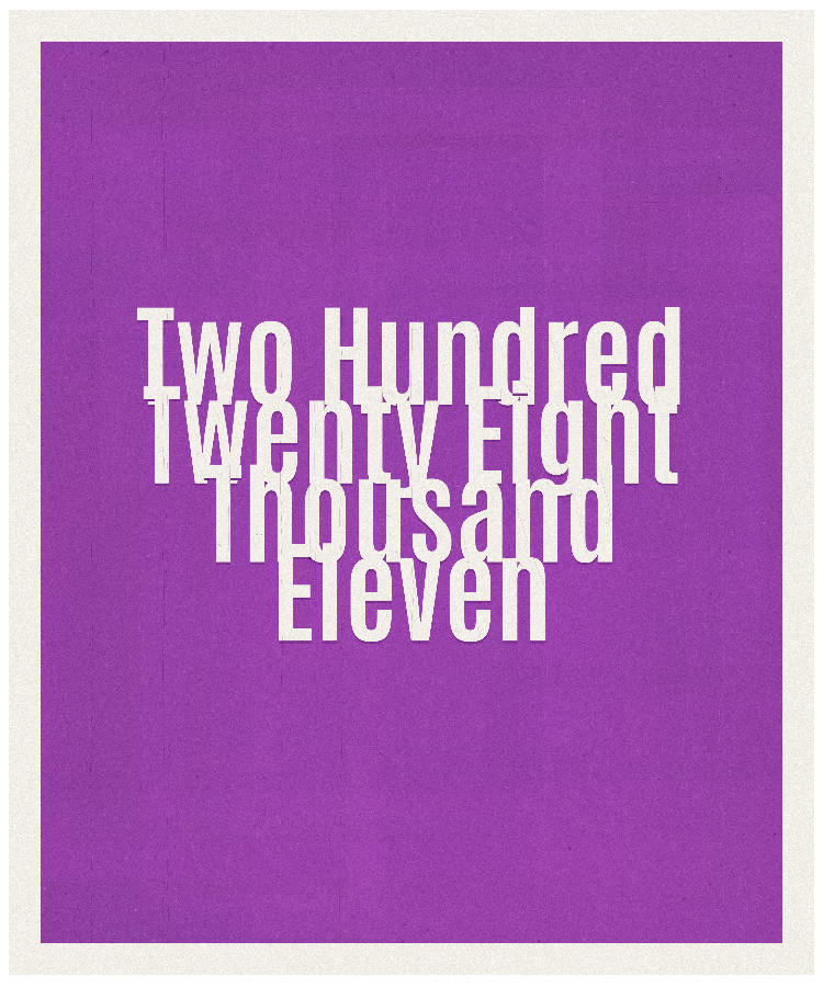 Count #228011