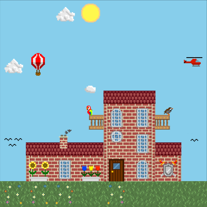 2D Mansion #676