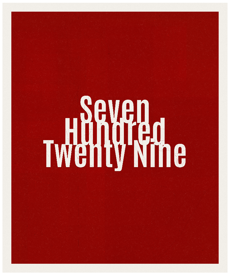 Count #729