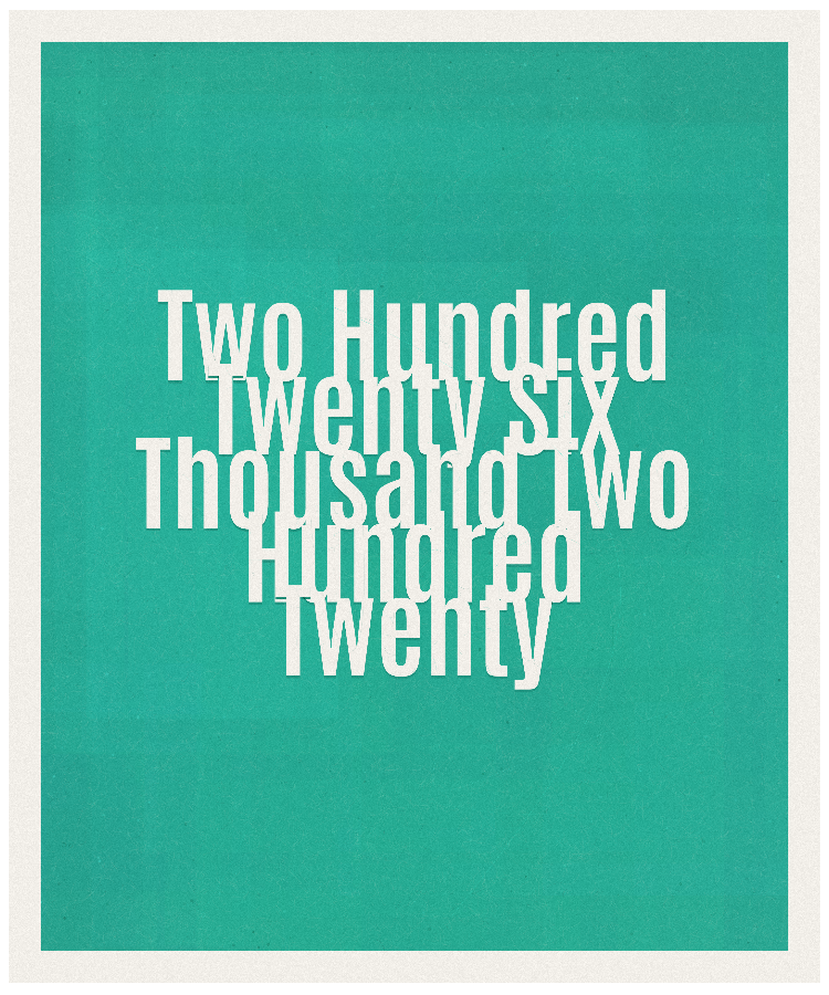 Count #226220