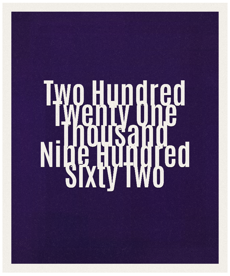 Count #221962