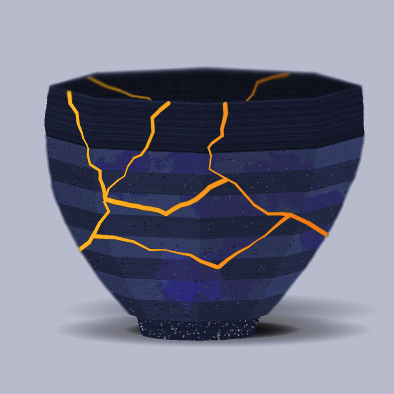 Kintsugi Pottery #36