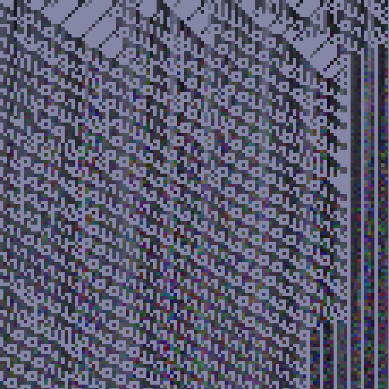 Colored Elementary Cellular Automaton #347