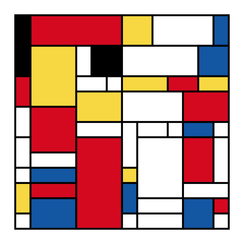 Mondrian squares #26