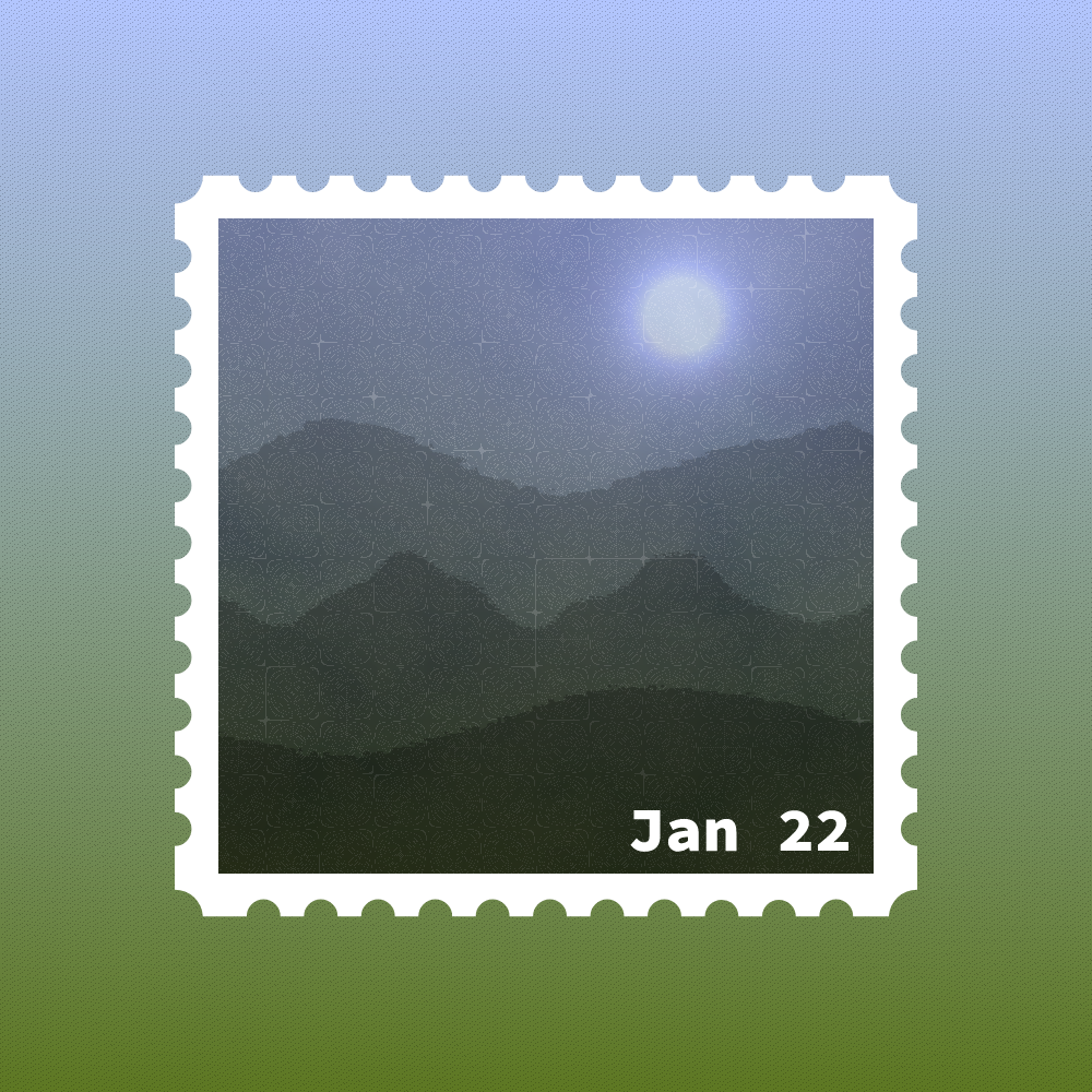 January 2022 stamp #25