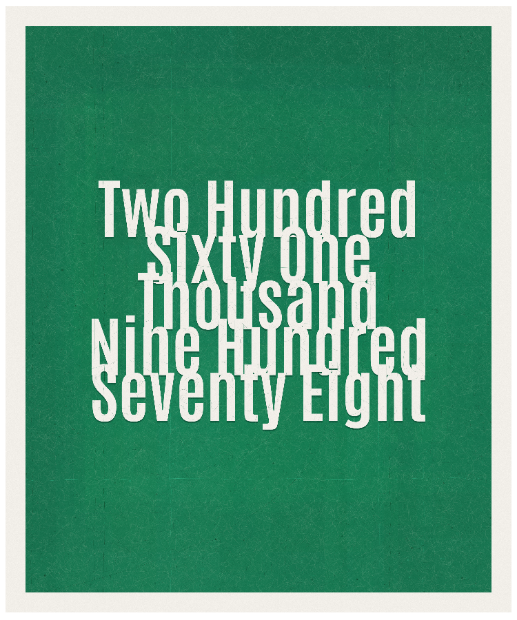 Count #261978