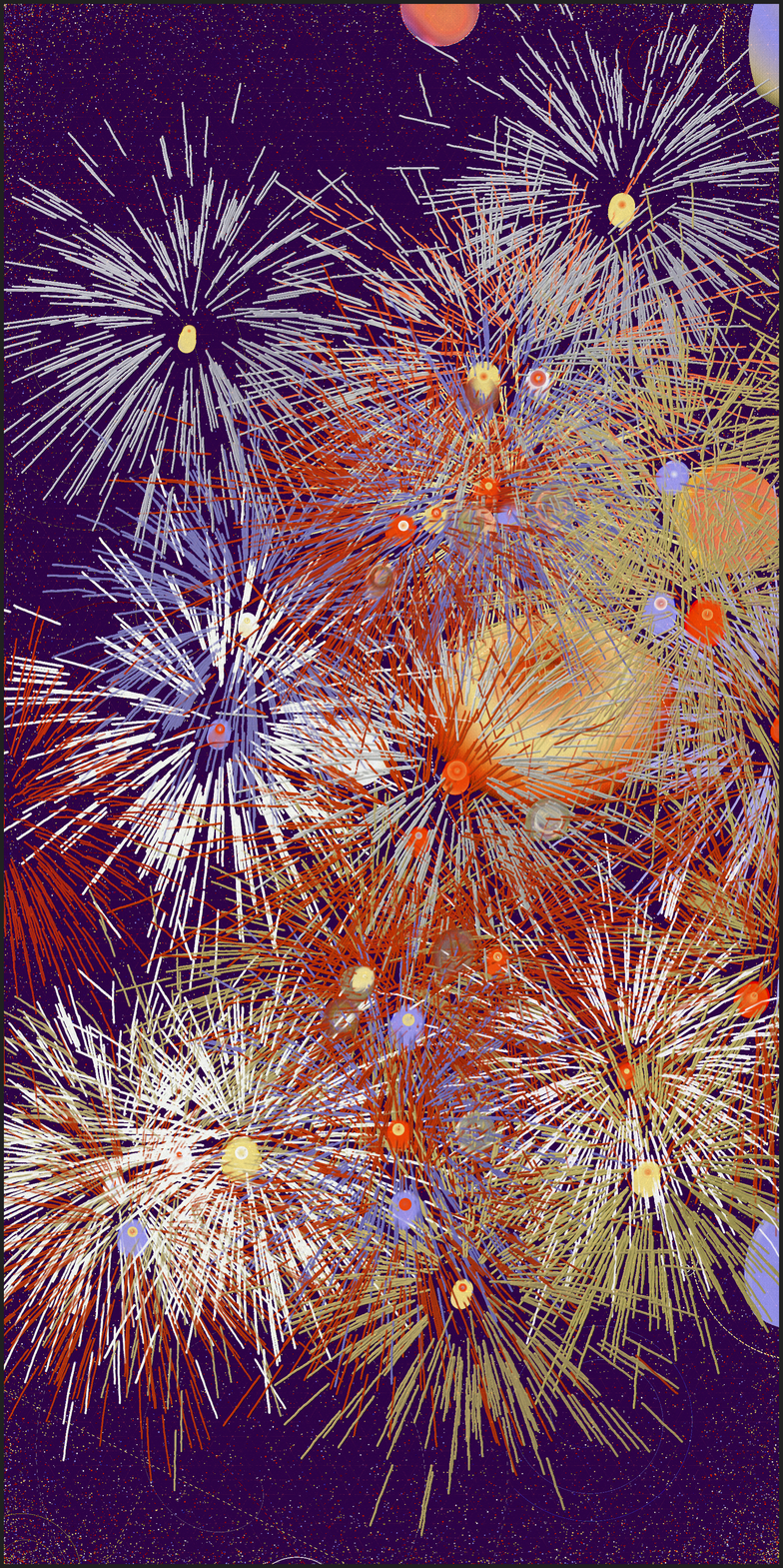 真夏の花火　Fireworks in Midsummer #17