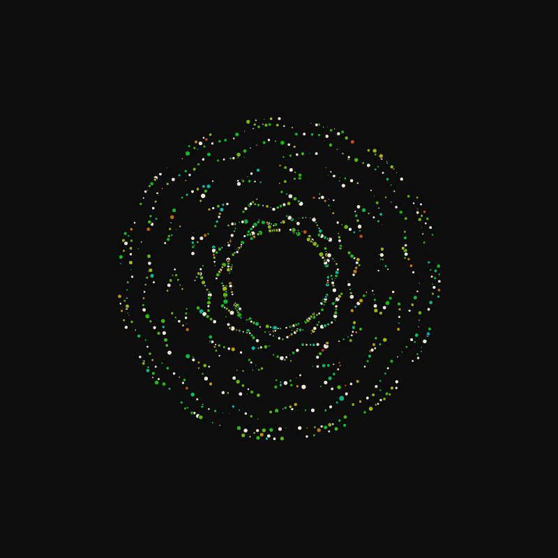 rotating particles #20