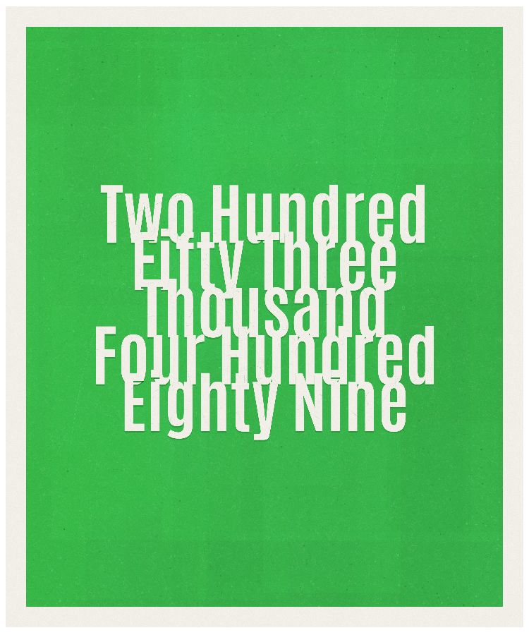 Count #253489