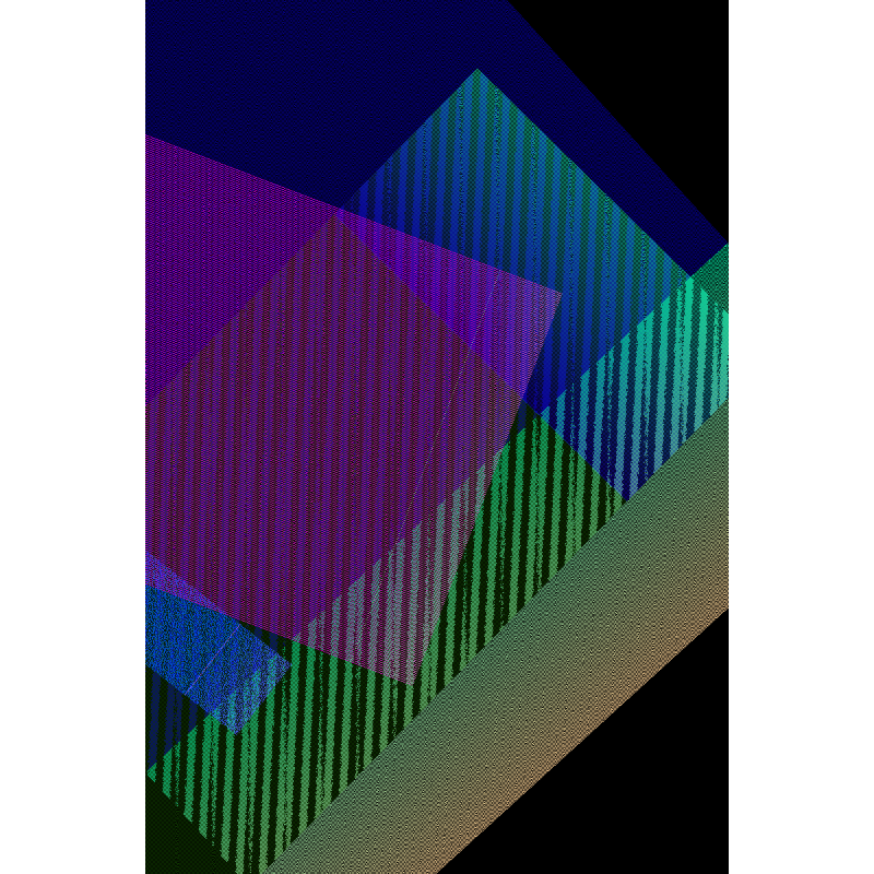 Lines separating colour #3