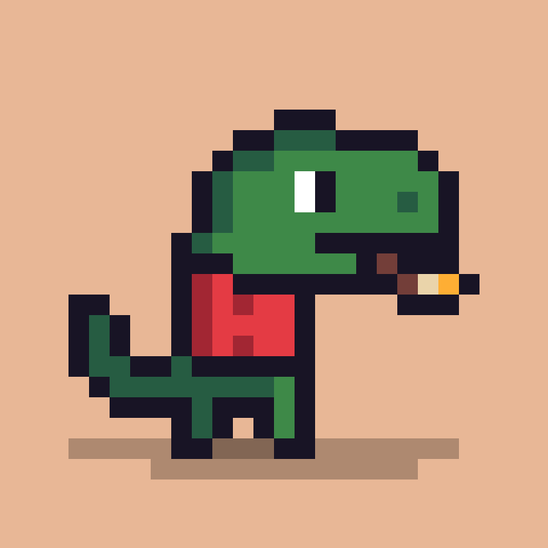 Pixel Dinos #190