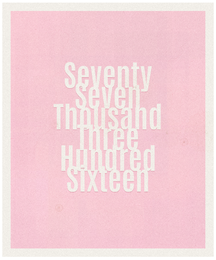 Count #77316