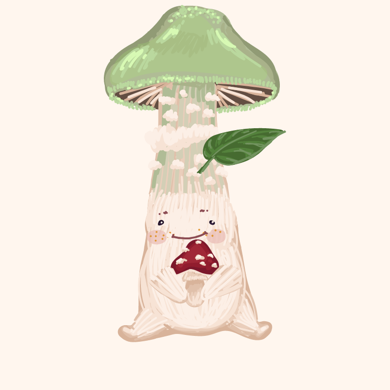 Cute Mushrooms Forest Guys #29