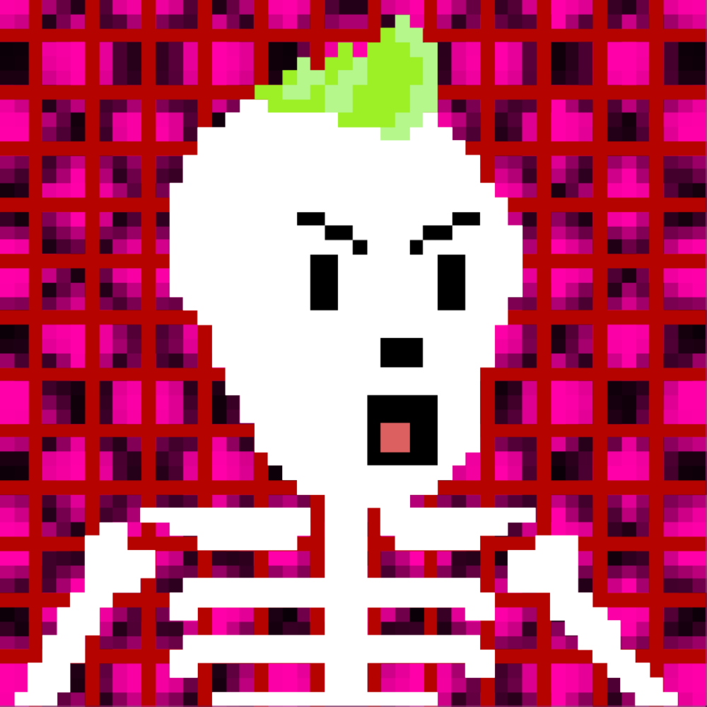 PIXEL SKULLETTI 1 #33