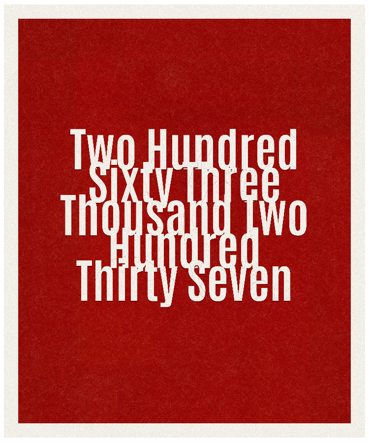 Count #263237