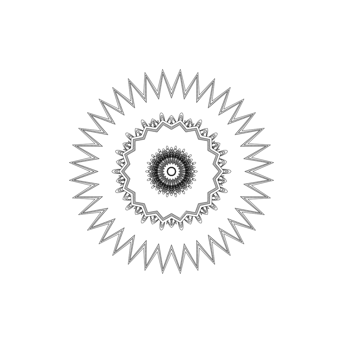 LL21 Mandala #296