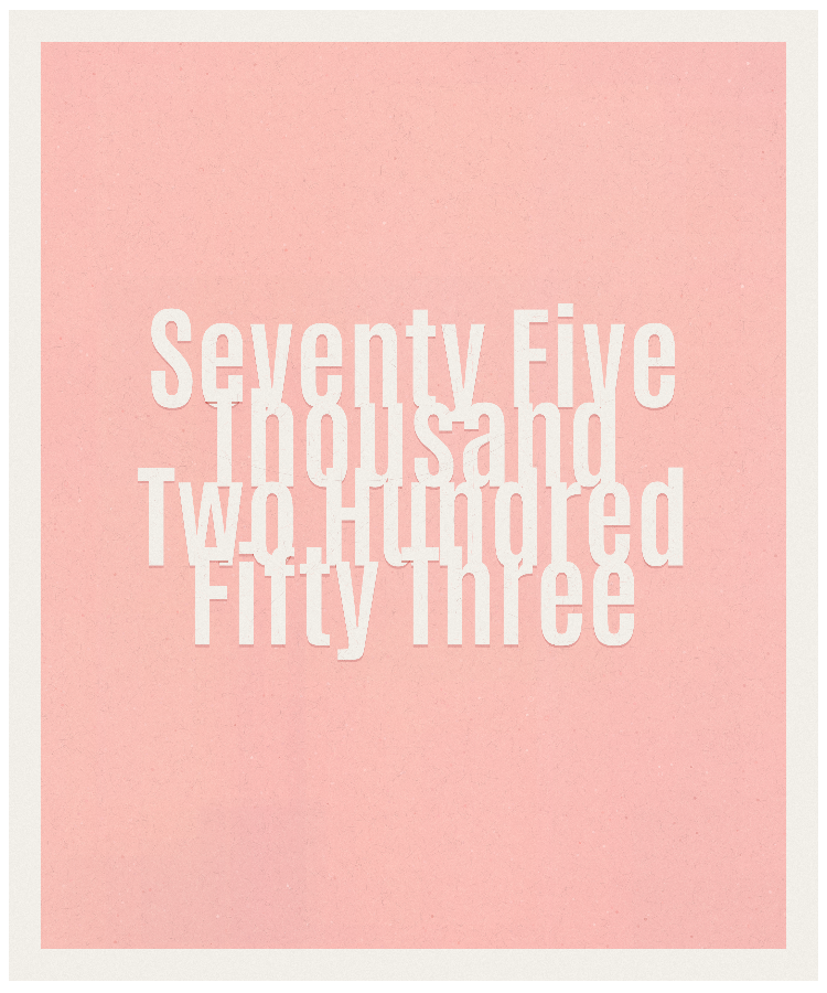 Count #75253