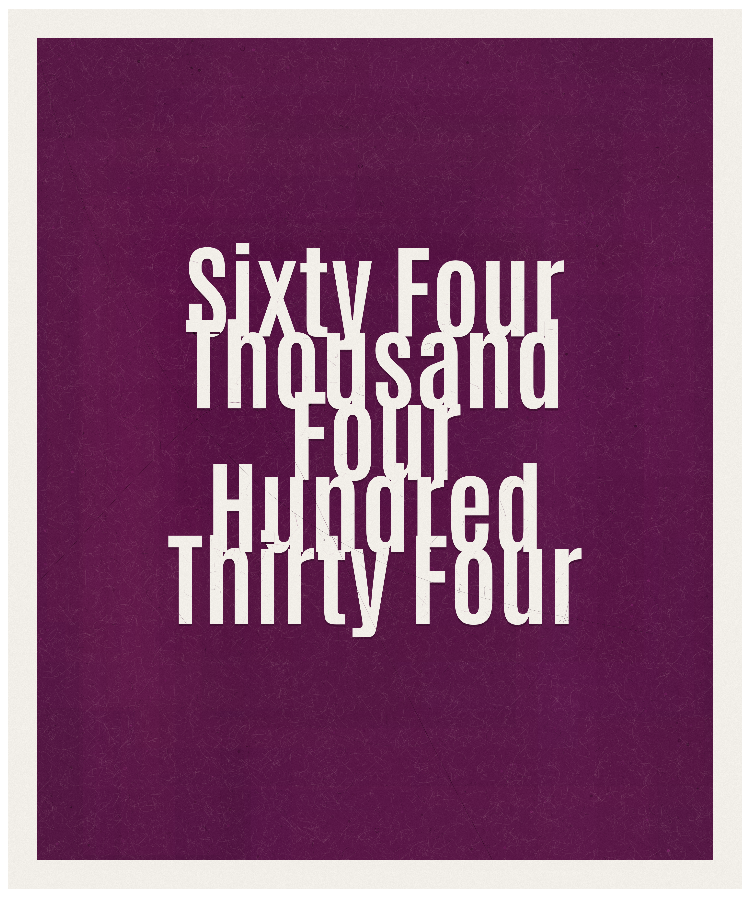 Count #64434