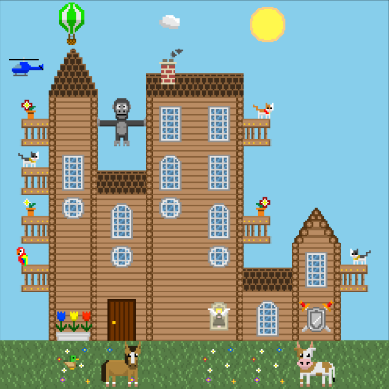 2D Mansion #598