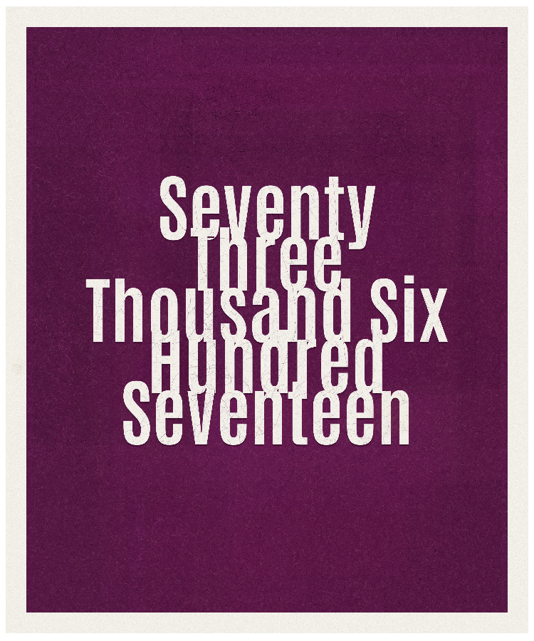 Count #73617