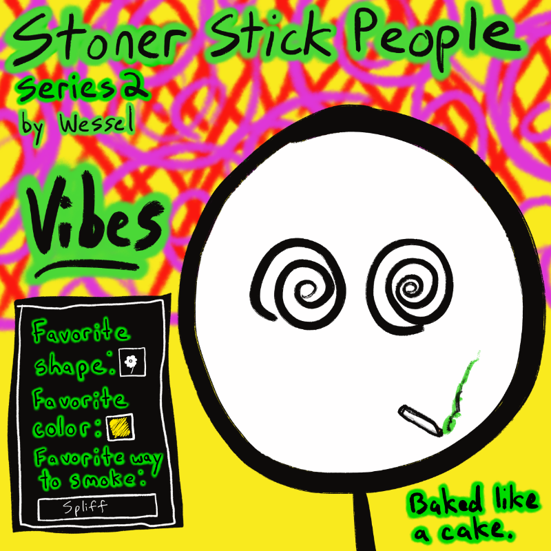 Stoner Stick People Series 2 #41