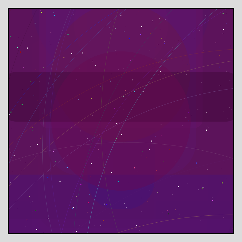 Color Field Starry B #52