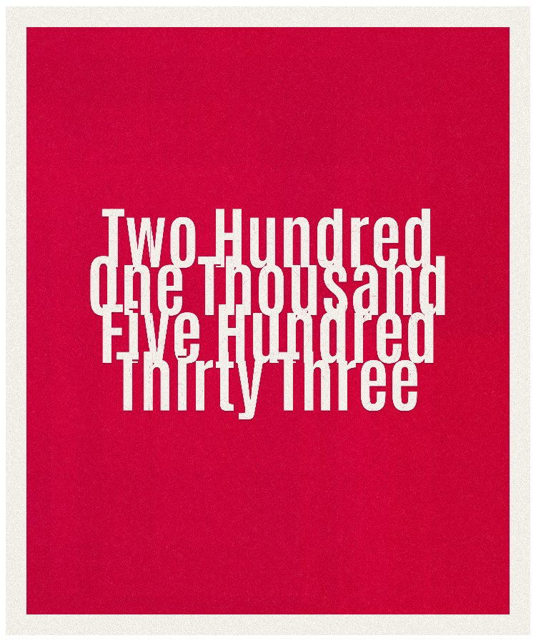 Count #201533