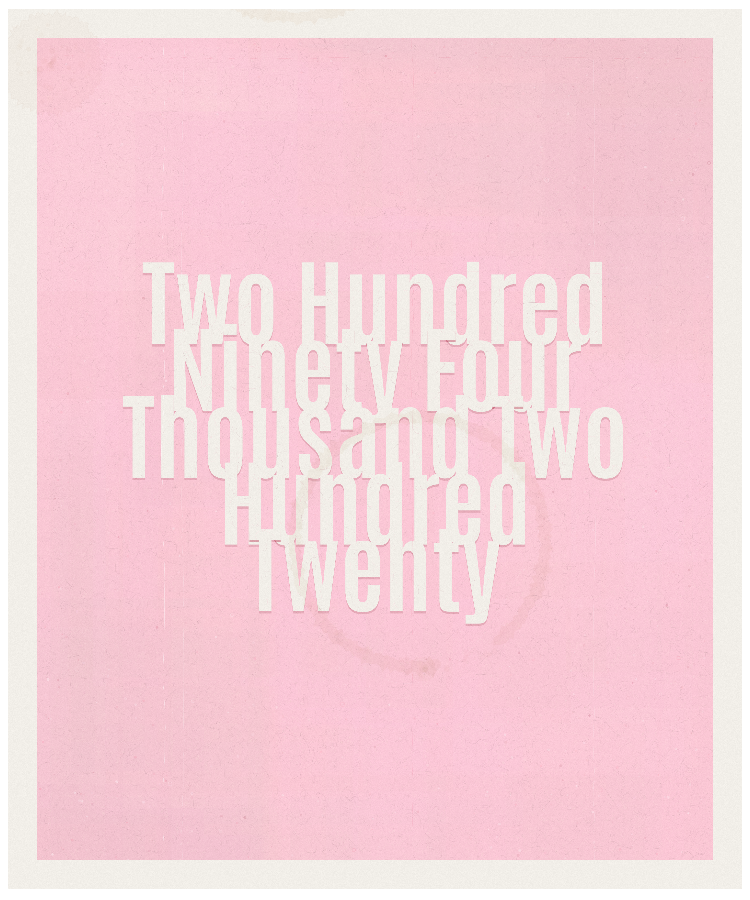 Count #294220