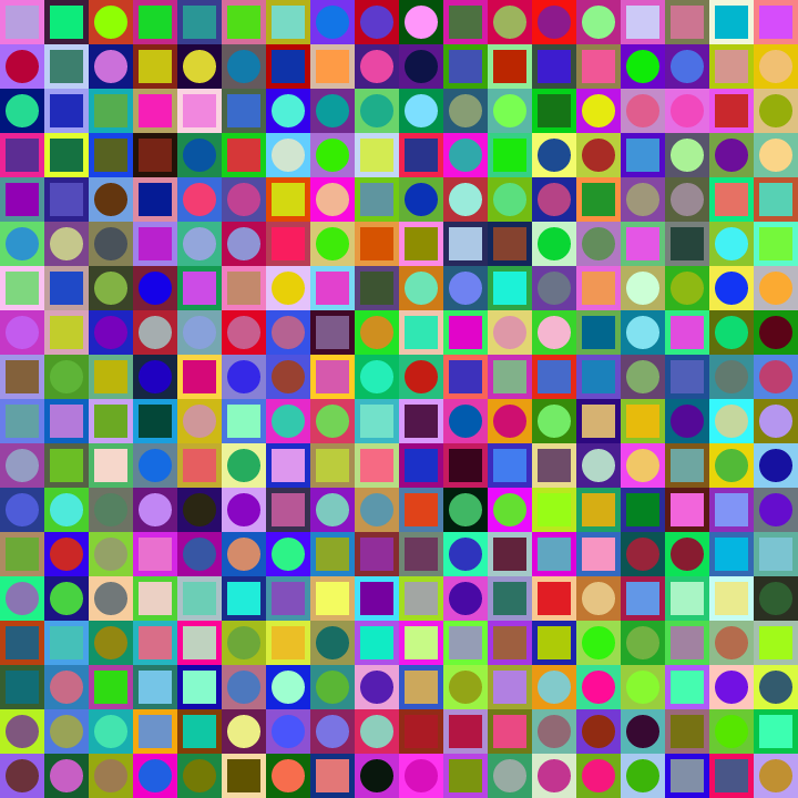 Square Dot Composition #106