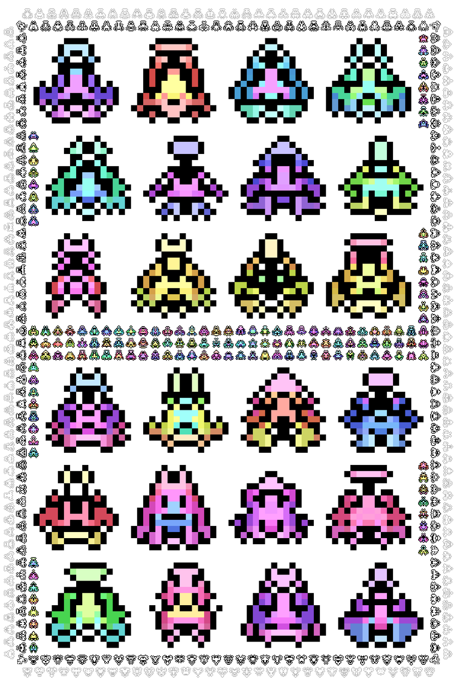 Pixel Spaceships #17