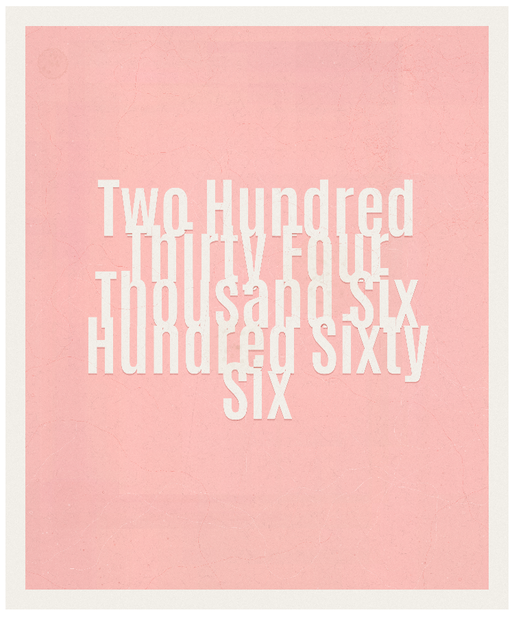 Count #234666