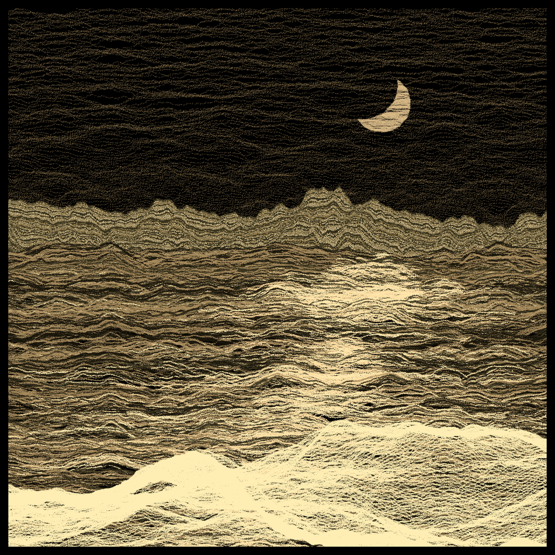 Moonlit Sea #209