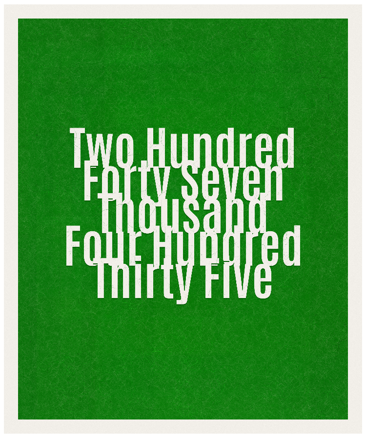 Count #247435
