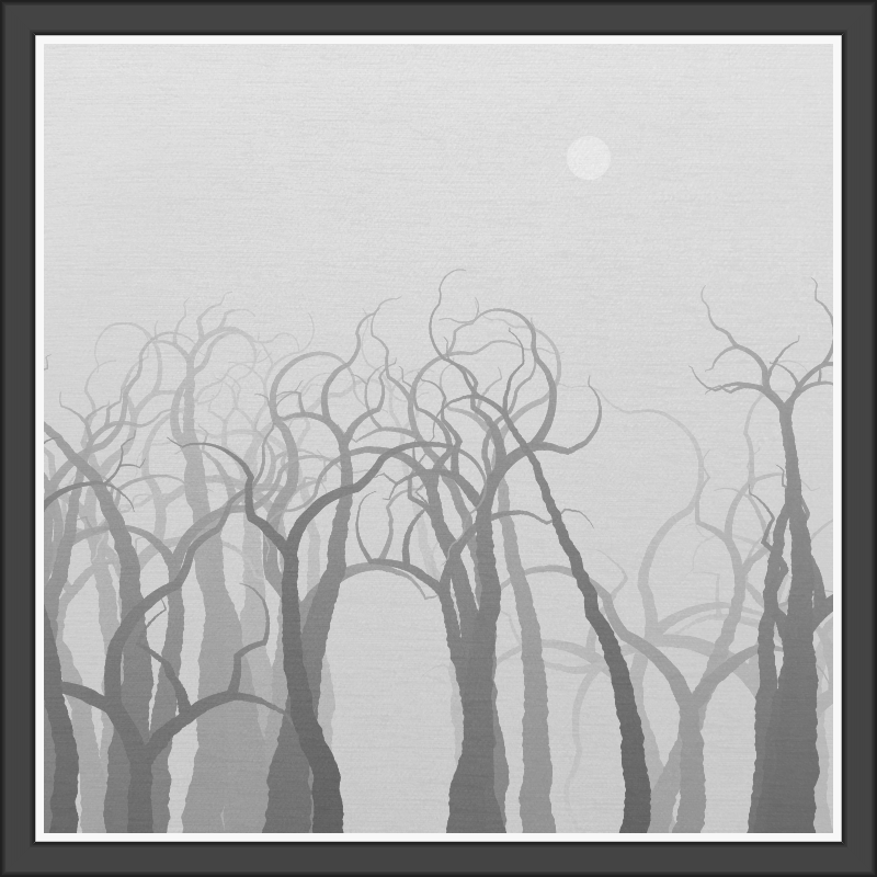 The Foggy Trees #129